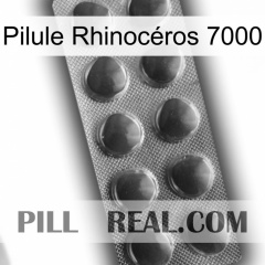Pilule Rhinocéros 7000 30